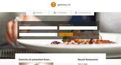 Desktop Screenshot of gastrovu.ch